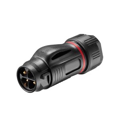 Plastic Waterproof Connector 4 Pin Male Female Water Proof Circular Connector