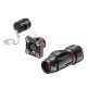 Waterproof IP67 9 Pin Plastic Pbt Circular Connector For Outdoor Electronic Equipment Male Plug And Female Socket Waterproof IP67 9 Pin Plastic Pbt Circular Connector For Outdoor Electronic Equipment Male Plug And Female Socket