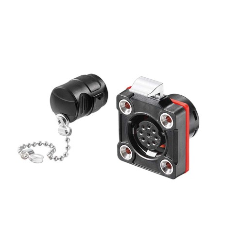 Waterproof IP67 9 Pin Plastic Pbt Circular Connector For Outdoor Electronic Equipment Male Plug And Female Socket Waterproof IP67 9 Pin Plastic Pbt Circular Connector For Outdoor Electronic Equipment Male Plug And Female Socket