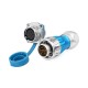 DH24 19 Pin 150V 5A Female Male Formal Mount Metal Shell Aviation Connector Power Cable Electrical Plug Socket Waterproof For Led Charge Port