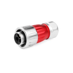 DH24 3 Pin M20 Waterproof Circular Cable Wire Power Signal Connector Male Plug Adapter For Truck Tractor Car Industry