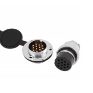 10pcs 12 Pin GX25 Circular Aviation Connector Waterproof Male Female Plug and Socket Connector