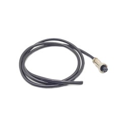 10pcs 4 Core GX12 Plug Cable Female Air Plug Aviation Socket Connector Plug Cable 1M