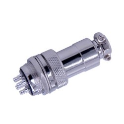 10pcs 4 Pin Aviation Connector Straight GX20 Male/Female Connector