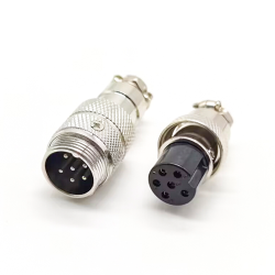 10pcs 6 Pin Power Connector GX16 Male Female Straight Wire Connector