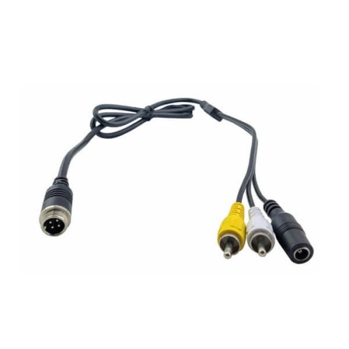 10pcs GX12 4 Pin Male Cable Cordset to Dual RCA Male and One DC Female Connector Extension Cable 0.3Meter 10pcs GX12 4 Pin Male Cable Cordset to Dual RCA Male and One DC Female Connector Extension Cable 0.3Meter