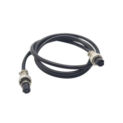 10pcs GX12 Aviation Socket Electrical Cable 5 Pin Female to Female Head Aviation Connector Cable Cordset 1M