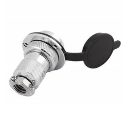 10pcs GX30-10Pin Round Panel Mount Connector Straight Metal Male Female Aviation Connector