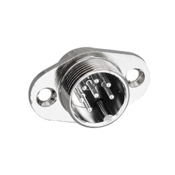 16mm Aviation Plug Connector 2 Hole Flange GX16 7 Pin Male and Female Aviation Connector