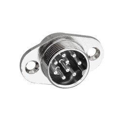 16mm Aviation Plug Connector 2 Hole Flange GX16 9 Pin Male and Female Aviation Connector