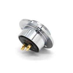 2 Pin Aviation Connector and GX40 3 Holes Flange Reveser Female Connector