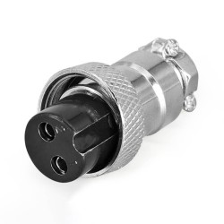 2 Pin Aviation Connector Male Female Plug Metal GX16 Panel Connector Plug Socket for PCB