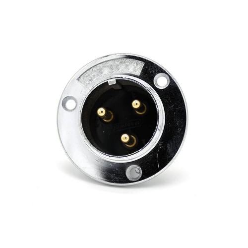 3 Pin Panel mount Connector GX35 Aviation standard tyPe Cricular Round Male Connector 3 Pin Panel mount Connector GX35 Aviation standard tyPe Cricular Round Male Connector
