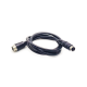 30PCS Aviation Electrical Cable GX12 to Mini Din Male Adapter 4 Pin Male to Male Cable Cordset 1M 30PCS Aviation Electrical Cable GX12 to Mini Din Male Adapter 4 Pin Male to Male Cable Cordset 1M