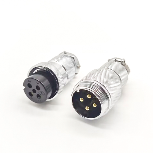 4 Pin Metal Aviation Connectors Plug+socket GX25 Male Female Docking Cable Straight Circular Aviation Connector 4 Pin Metal Aviation Connectors Plug+socket GX25 Male Female Docking Cable Straight Circular Aviation Connector