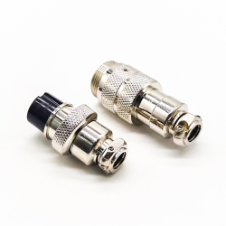7 Pin Circular Connector GX20 Male Female Straight Butt-joint Connector
