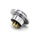 8 Pin Aviation Connector GX25 Female Panel Receptacles Connector and 3 Hole Flange 8 Pin Aviation Connector GX25 Female Panel Receptacles Connector and 3 Hole Flange