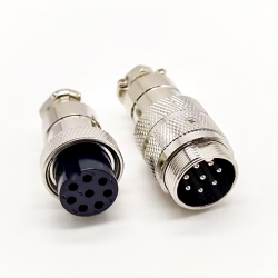 8 Pin Circular Connector GX20 Male and Female Docking Cable Connector