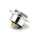 8 Pin Connector Female GX35 Aviation Reveser Connector and 3 Holes Flange Panel 8 Pin Connector Female GX35 Aviation Reveser Connector and 3 Holes Flange Panel