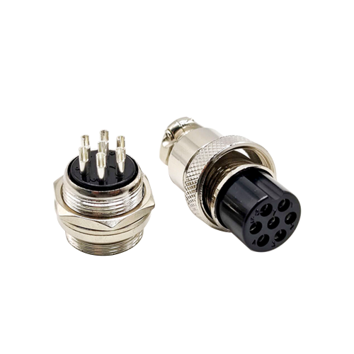Aviation Cable Connector GX20 Uxcell 7 Pin Round Female Plug Male Socket Straight Aviation Cable Connector GX20 Uxcell 7 Pin Round Female Plug Male Socket Straight