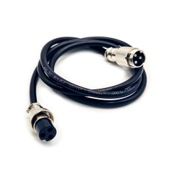 Aviation Coaxial Cable GX16-3 Pin Cable Cordset Air Plug Male to Female Connector Cable Assemblies 1M