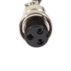 Aviation Coaxial Cable GX16-3 Pin Cable Cordset Air Plug Male to Female Connector Cable Assemblies 1M