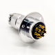 Aviation Plug and Socket 8 Pin Power Connector GX25 Male Female Flange Mount Straight Connector 5sets
