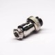 Aviation Plug Connector GX16-7 Pin Female Straight Black Bakelite Insulator Aviation Plug Connector GX16-7 Pin Female Straight Black Bakelite Insulator
