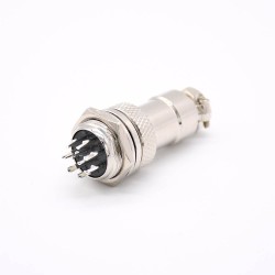 Aviation Plug Connector Metal GX16 -9 Pin Male Female Waterproof Connector