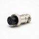 Aviation Plug Connector Standard Cable 10 Pin Straight Solder GX16 Female Plug Aviation Plug Connector Standard Cable 10 Pin Straight Solder GX16 Female Plug