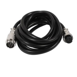 Aviation Plug Socket Connector GX16-10 Male/Female Head Cordset Plug Socket Electrical Cable 1M