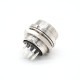 Aviation Plug Socket Connector GX20-10 Pin Metal Straight Wire Aviation Plug Socket Connector GX20-10 Pin Metal Straight Wire