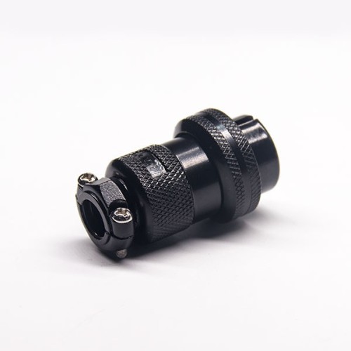 Aviation Plug Threads GX25-3 Pin Male Female Electrophoresis Plated Panel Mount Connector with waterproof cap