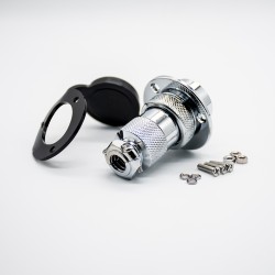 Circular Connector Panel Mount 12 Pin GX25 Male Female Plug and Socket Connector