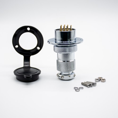 Circular Connector Panel Mount 12 Pin GX25 Male Female Plug and Socket Connector