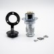 Circular Connector Panel Mount 12 Pin GX25 Male Female Plug and Socket Connector