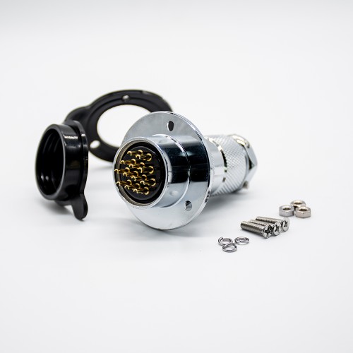 Circular Connector Panel Mount 12 Pin GX25 Male Female Plug and Socket Connector