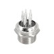 Circular GX16 Plug and Socket 5 Pin Aviation GX16 Standard Connector Male Socket for PCB