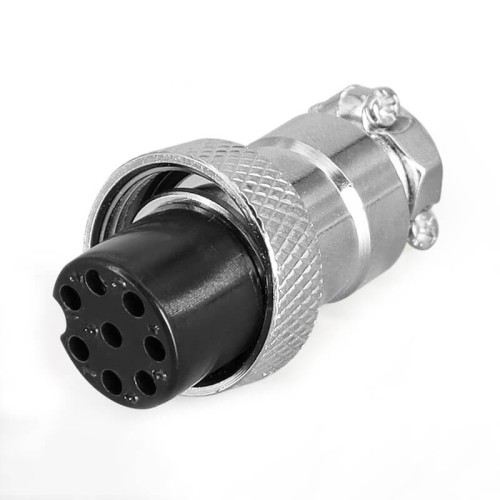 Circular GX16 Plug and Socket 8 Pin Aviation GX16 Standard Connector Male Socket for PCB