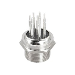 Circular GX16 Plug and Socket 8 Pin Aviation GX16 Standard Connector Male Socket for PCB