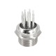 Circular GX16 Plug and Socket 8 Pin Aviation GX16 Standard Connector Male Socket for PCB