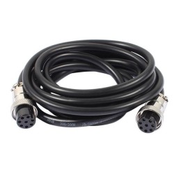 Double Female Cable Connector Air Plug Cable GX16-8 Circular Aviation Connector with 1M Cables