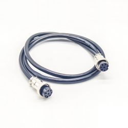 Double Female Cable Connector Air Plug Cable GX16-8 Circular Aviation Connector with 1M Cables