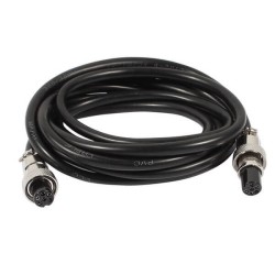 Female to Female Cable Connector GX12-6 Pin Assembly Circular Aviation Connector Electrical Cable 1M