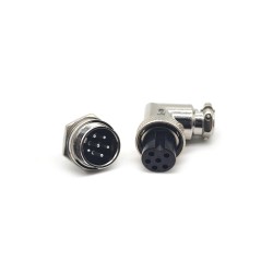 GX16 6Pin male female Socket Plug Connector R/A Connector