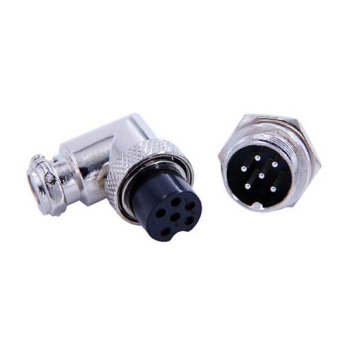 GX16 6Pin male female Socket Plug Connector R/A Connector