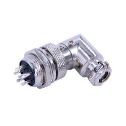 GX16 6Pin male female Socket Plug Connector R/A Connector
