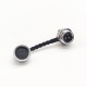 GX12 3 Pin Aviation Connector IP67 Waterproof Male Socket Back Mount Solder Cup for Cable with Metal Dust Cap