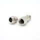 GX12 3 Pin Connector Butt-Joint Type Straight Male Plug Solder Type For Cable GX12 3 Pin Connector Butt-Joint Type Straight Male Plug Solder Type For Cable