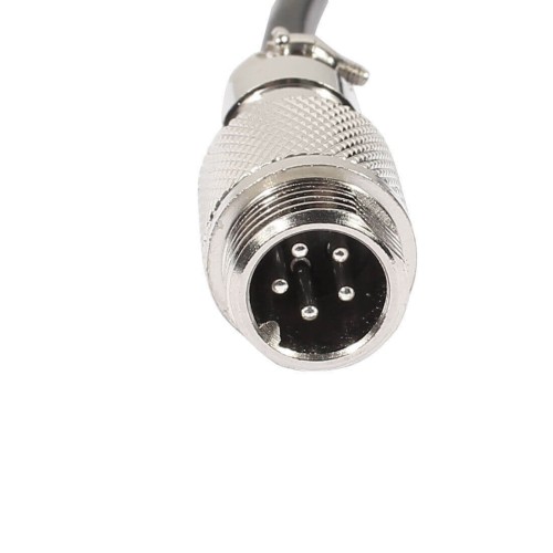 GX12 5Pin Aviation Connector Plug for Cable 1M Single Ended Cable
